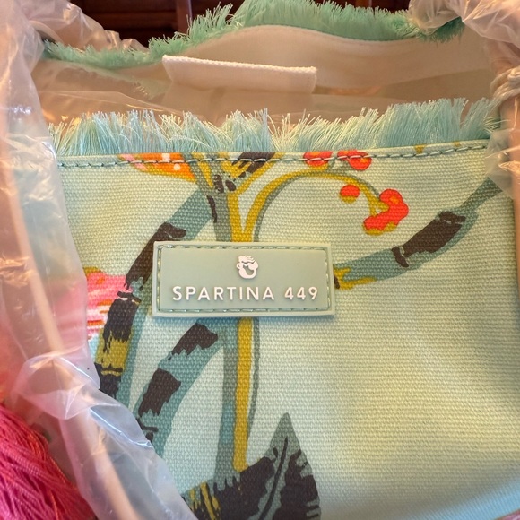Spartina 449 Tropical Floral Tote - Picture 7 of 12